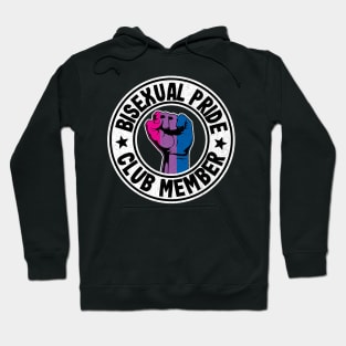 Bisexual Pride Club Member Funny Bi Pride Hoodie